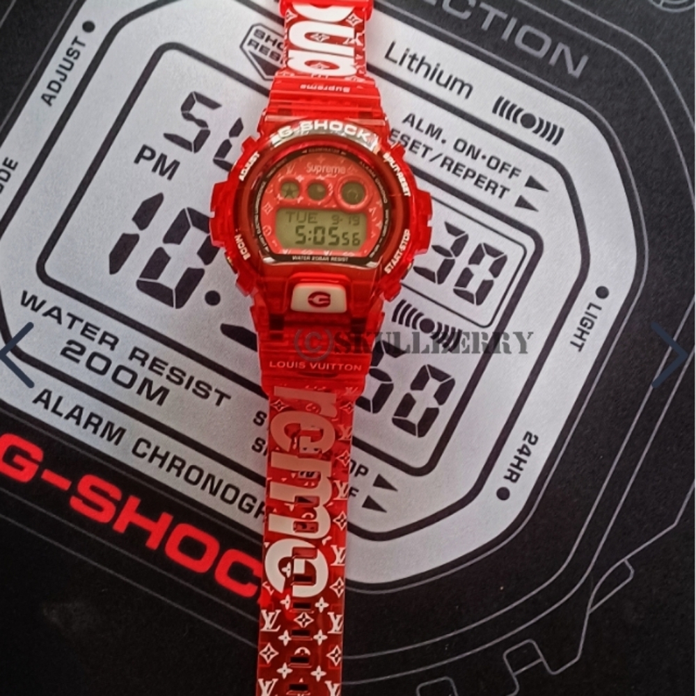 SUPREME × G-SHOCK COLLAB GD6900 - Picture 3 of 8